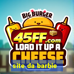 site da barbie - jogos